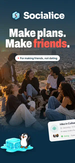Socialice: Meetups & Plans screenshot 1