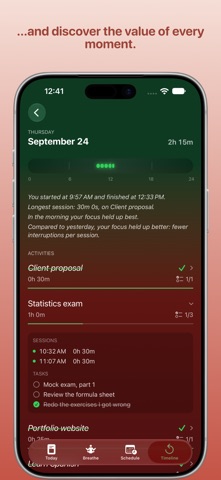 Pomodrop: Focus & Breathing Screenshot 9 of 9