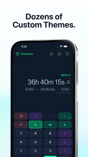 Clockulator - Time Calculator screenshot 2