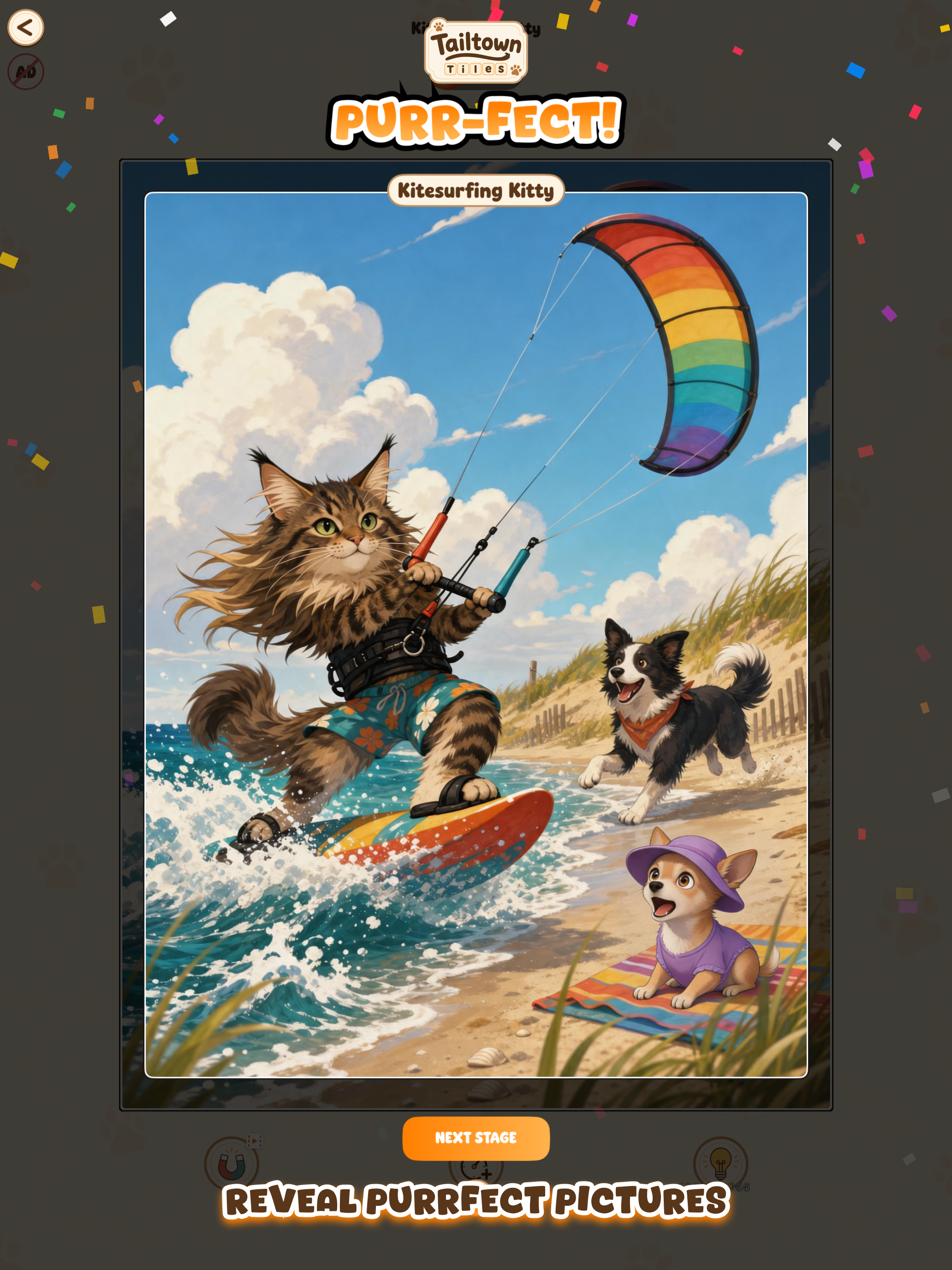 Tailtown Tiles: Pet Puzzles screenshot 8