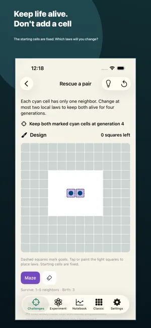Life Game: Cellular Sandbox screenshot 2