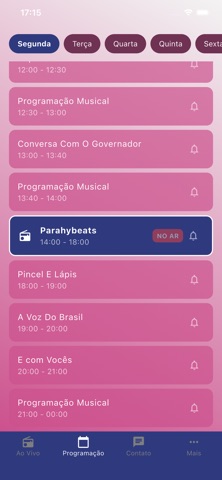 Rádio Parahyba FM screenshot