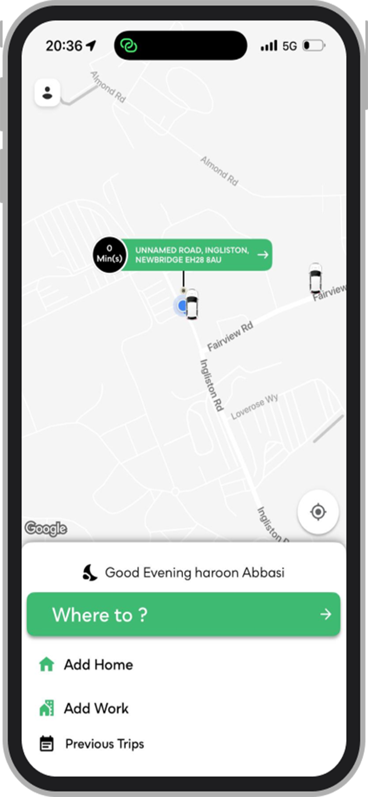 Get Ryde - Edinburgh Taxi