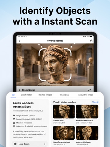 Reverse - Image Search iPad screenshot