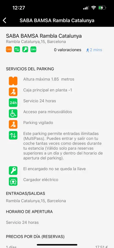Parkimeter: Reserva parking screenshot 2 of 3