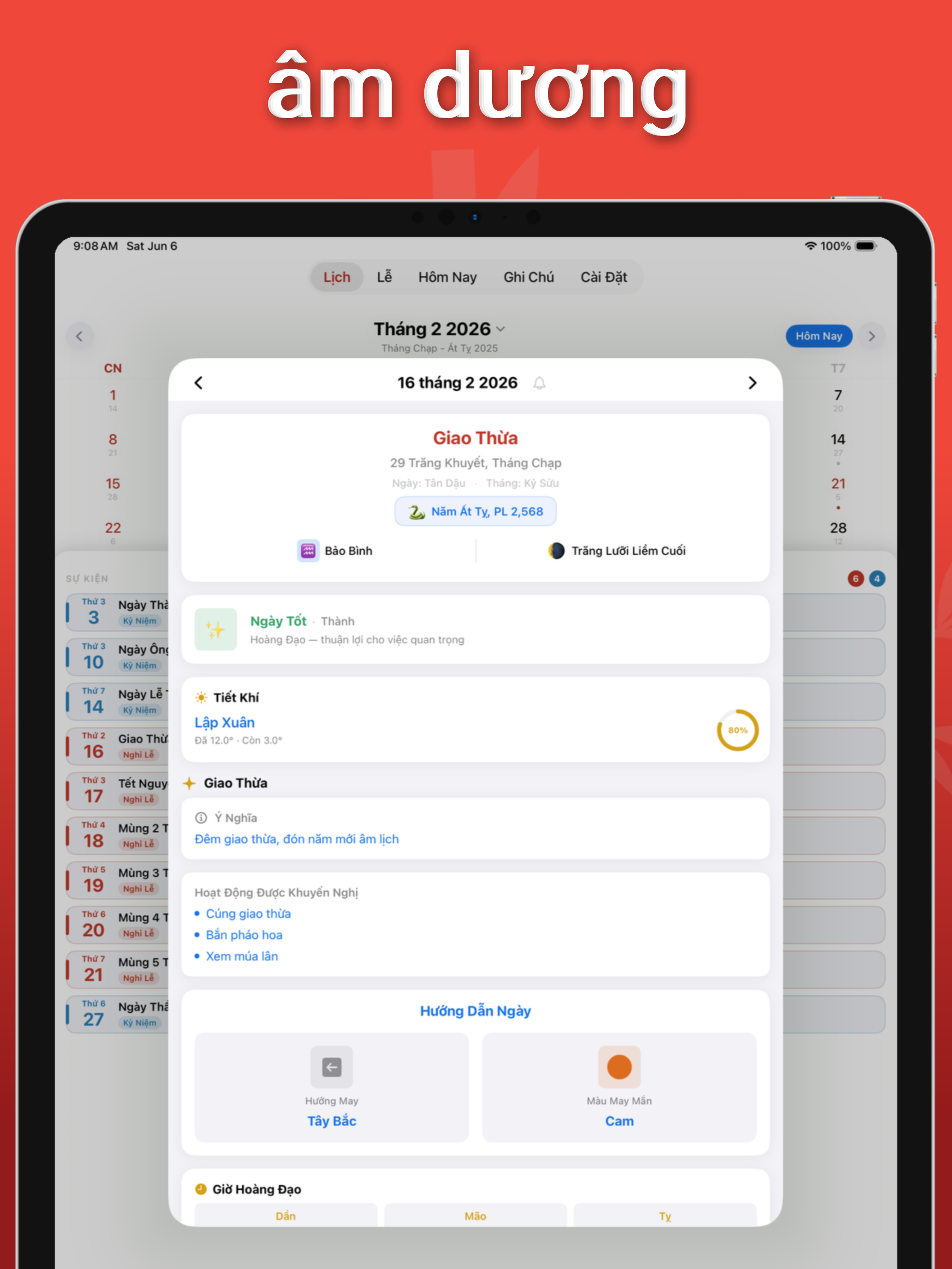 Lịch Vạn Niên & Lịch Âm 2026 screenshot 9