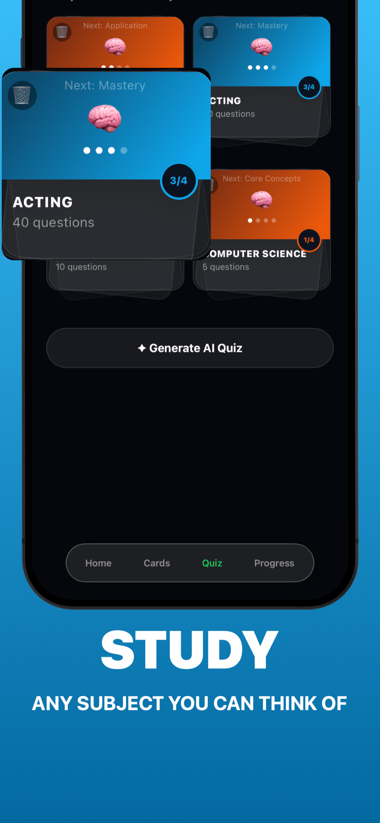 CramWise: AI Flashcards & Quiz screenshot 6