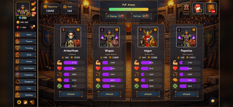 Ruins and Heroes: RahGame screenshot 2
