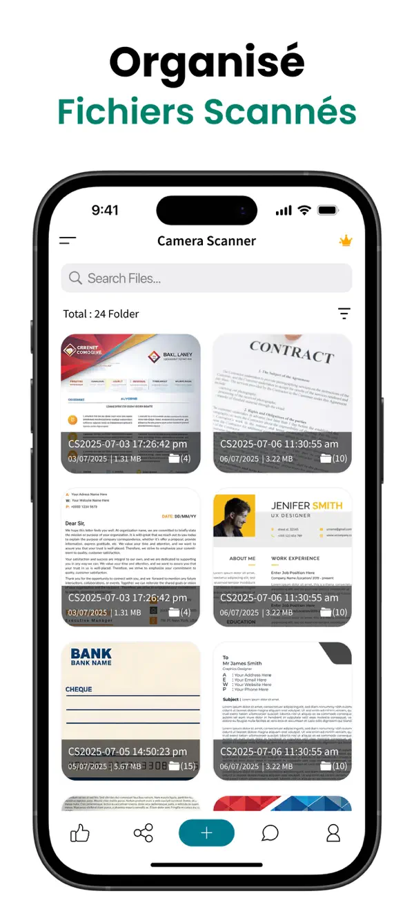Screenshot #2 pour Scanner de documents: Scanner
