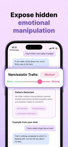Toxi – Relationship Chat Scan screenshot