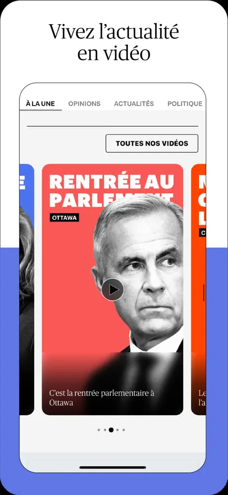 Le Devoir pour iPhone screenshot 6