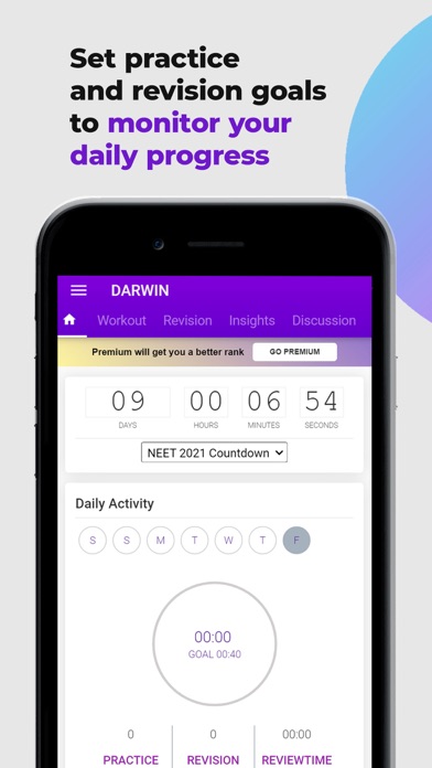 NEET Prep App by Darwin Screenshot