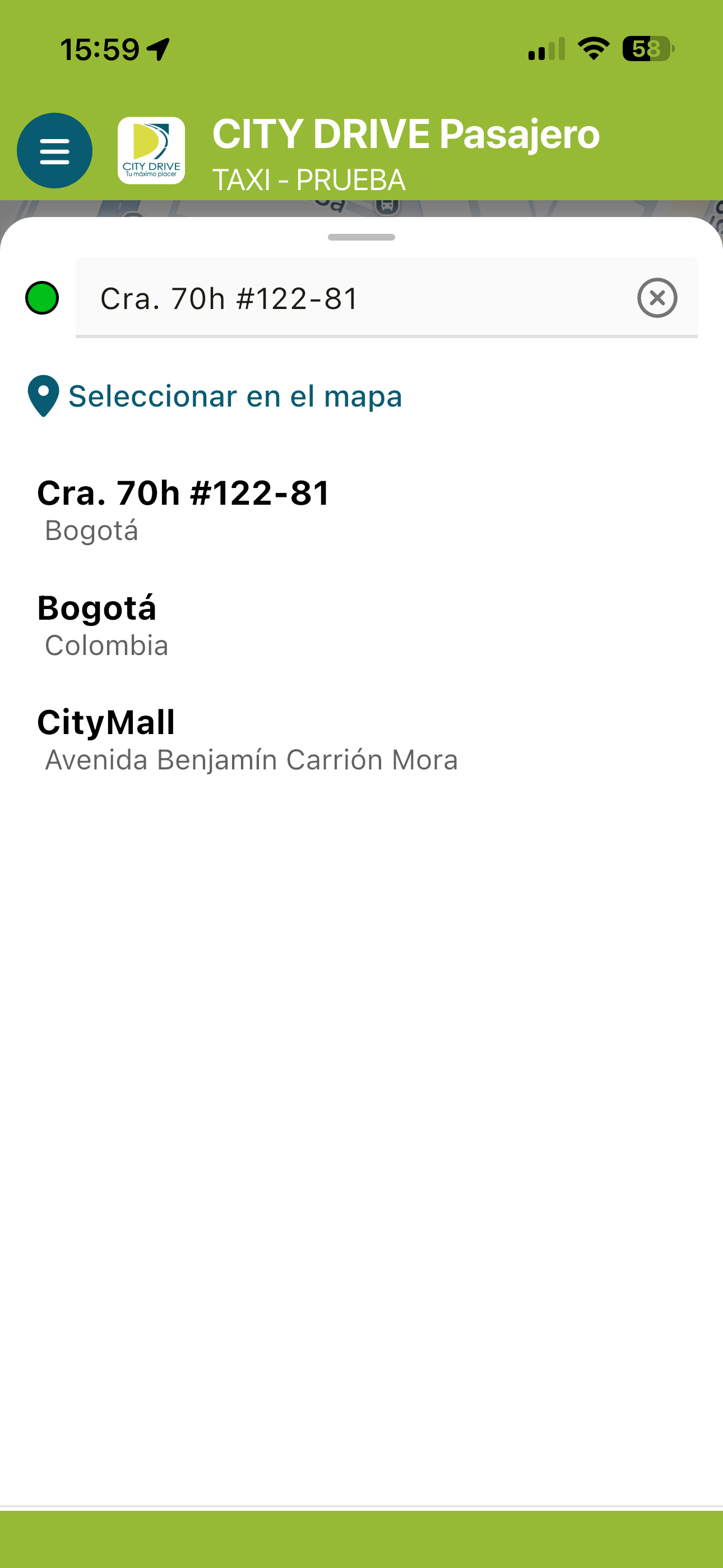 CITY DRIVE Pasajero screenshot 3