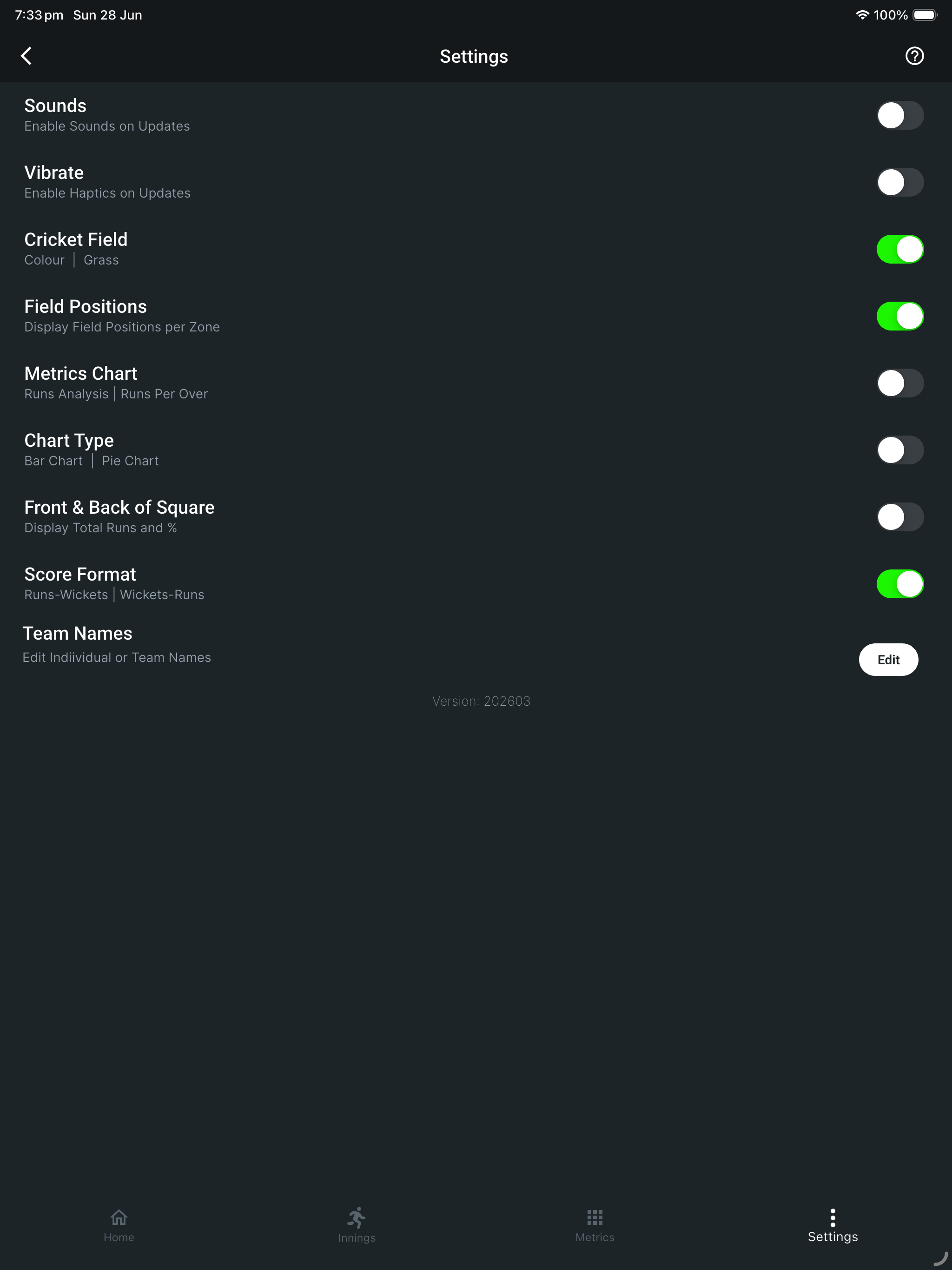 Wicket Metrics screenshot 15