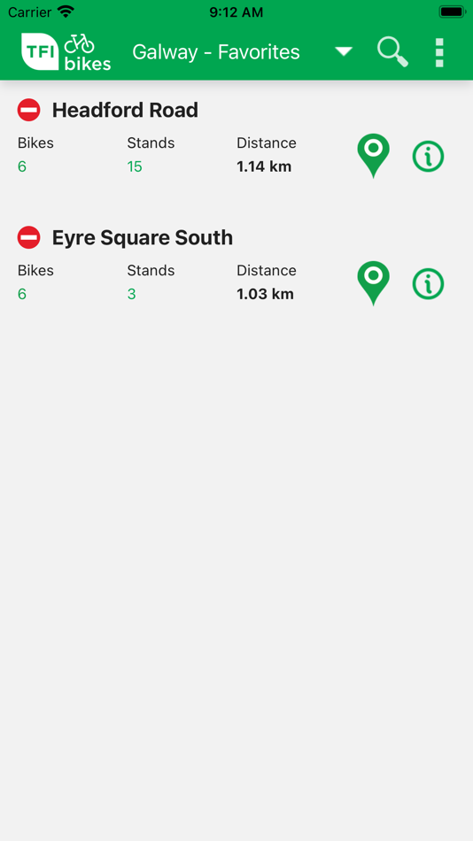#7. bikeshare.ie (iOS) Podle: Telfourth Ltd.