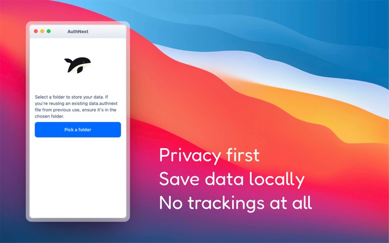 AuthNext screenshot