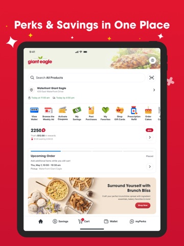 Giant Eagle ipad screenshot 2
