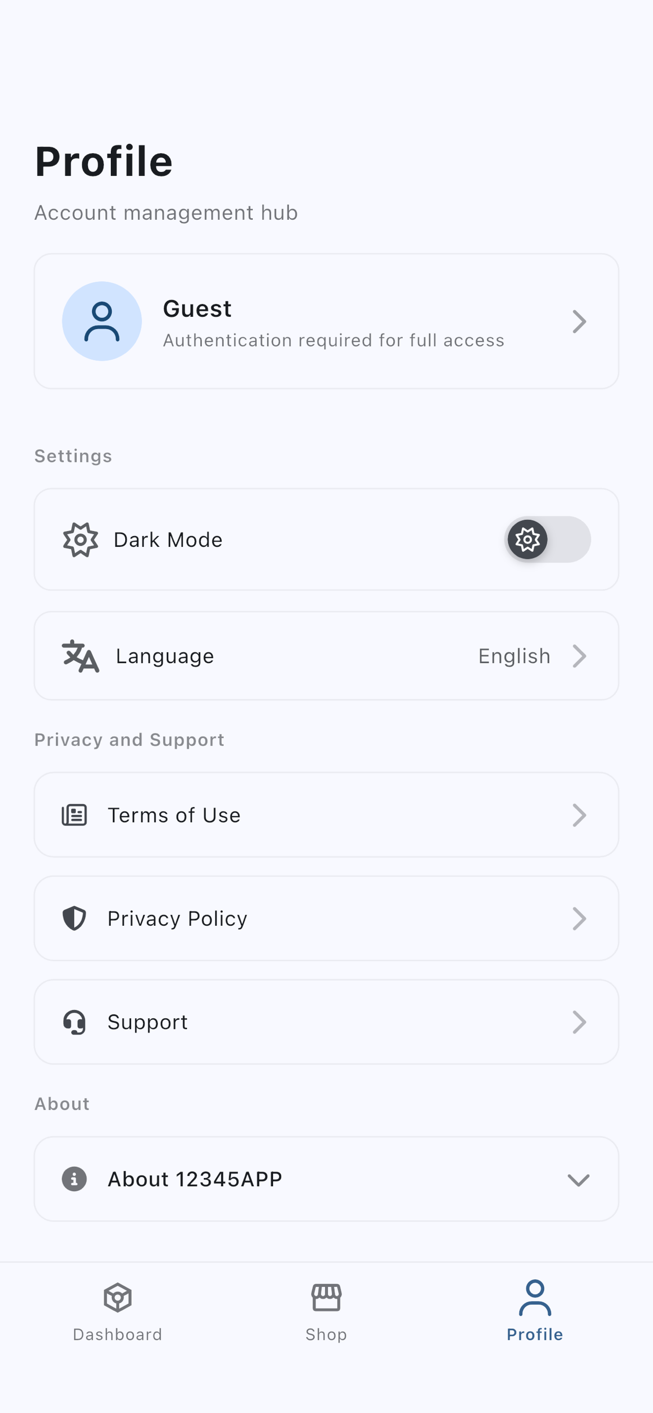 12345APP screenshot 3