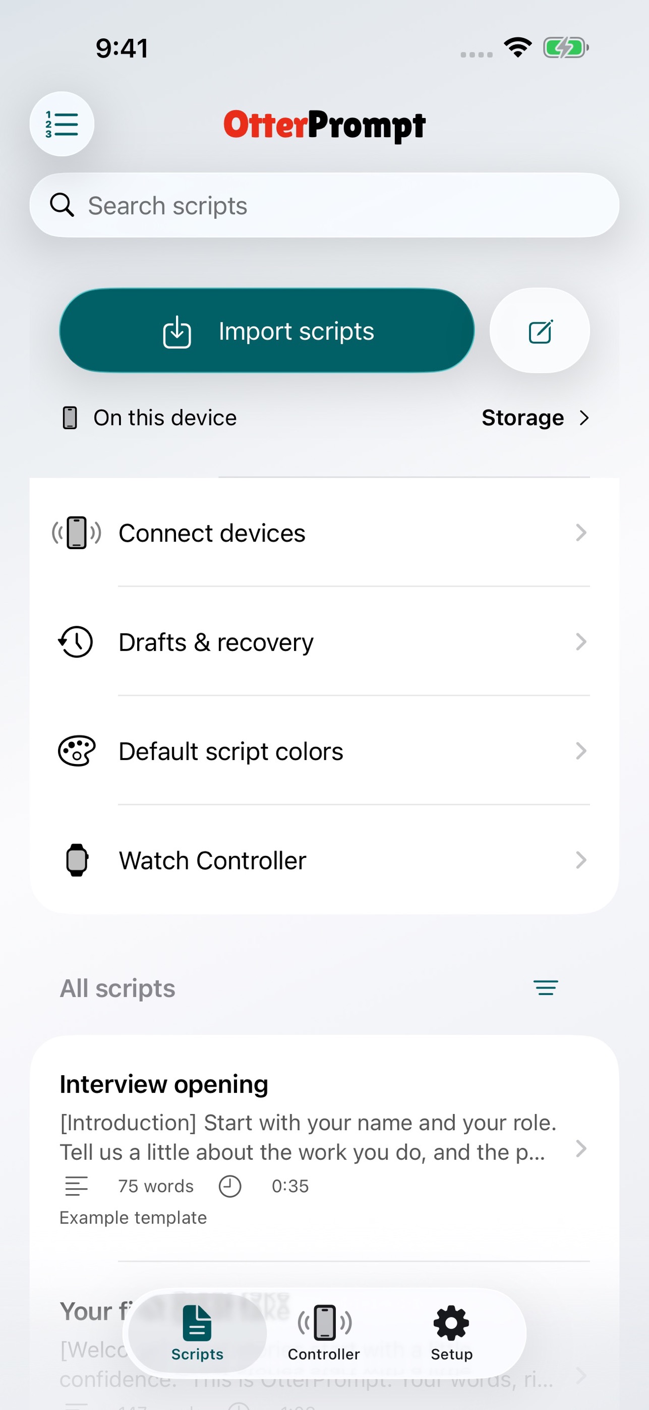 Screenshot 7 of OtterPrompt