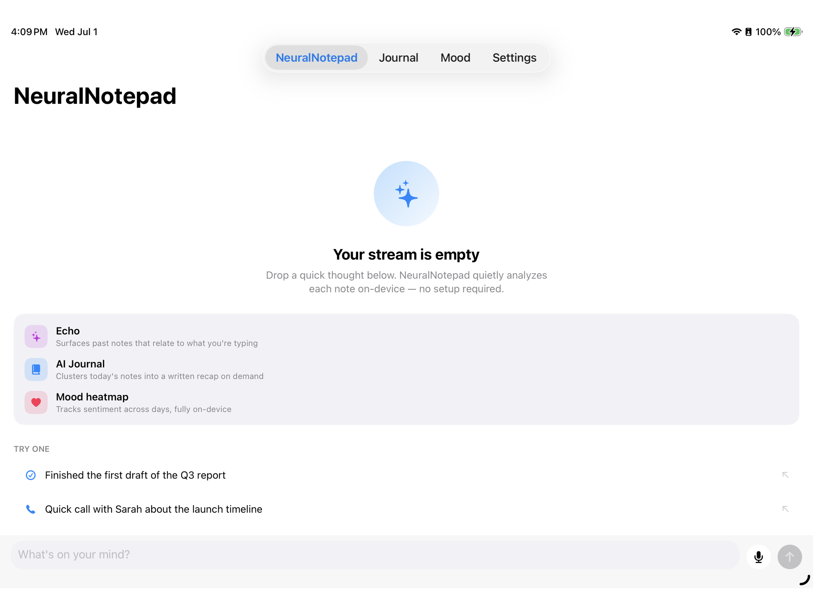 NeuralNotepad screenshot 7