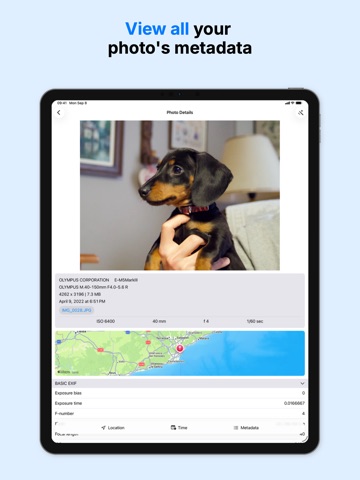 MetadataEditor - צילום מסך iPad 4
