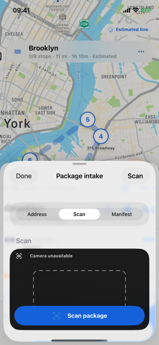 DropTrail Courier Screenshot 4 of 5