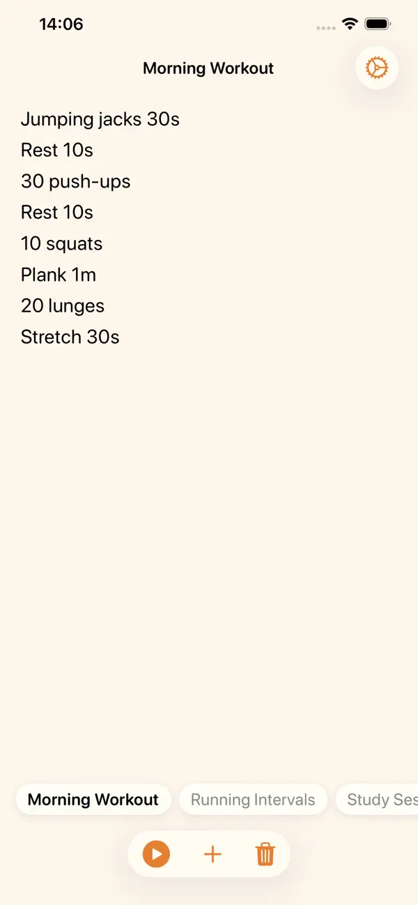 #2. Line Timer (iOS) Με: Erik Andresen