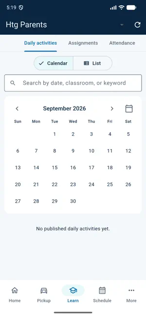 HTG Edu Parents screenshot 2