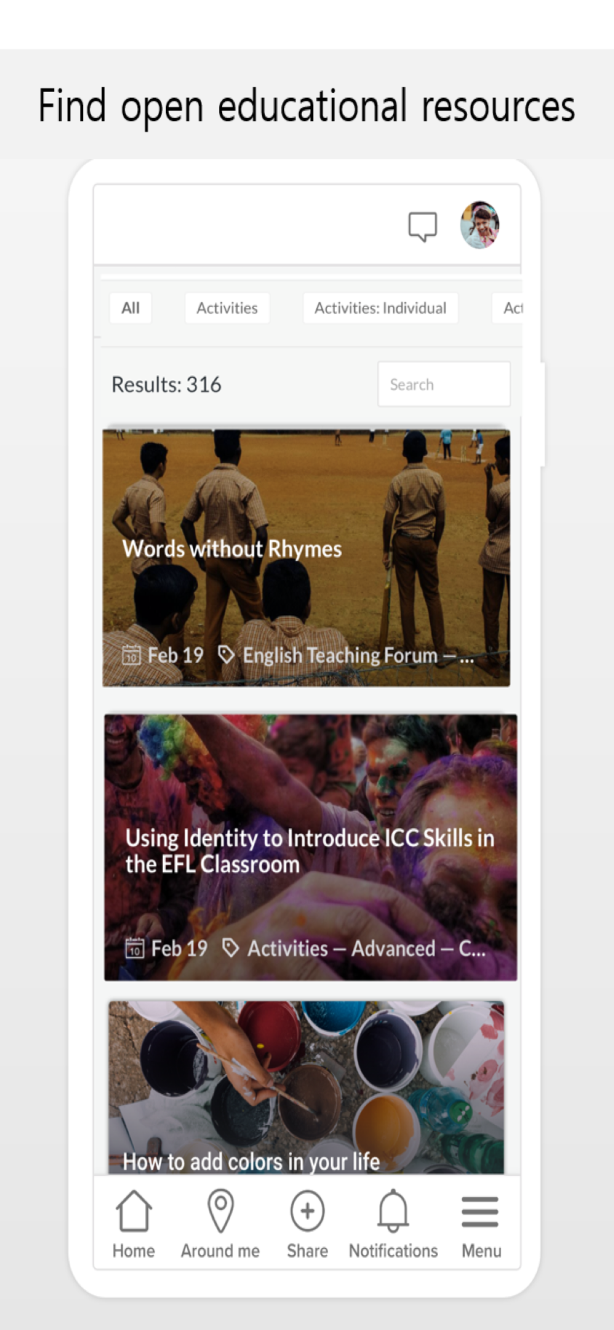 OPEN Community of Practice screenshot 3