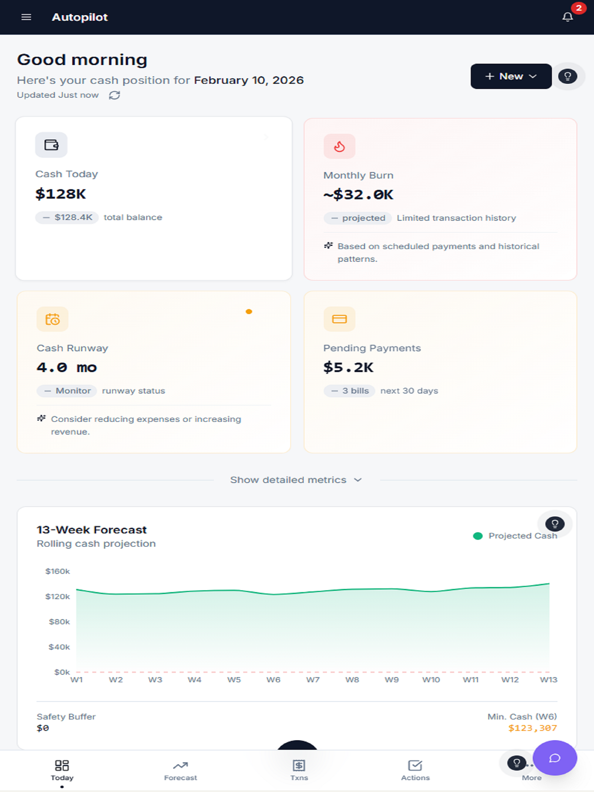 AutoPilot Cash