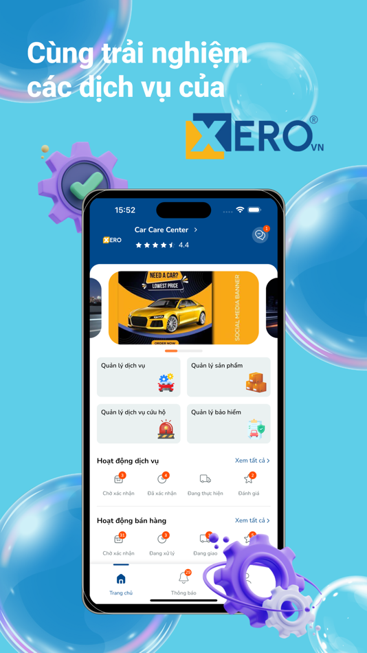 #1. XeroVN - Agent (iOS) 由: XEROVN COMPANY LIMITED