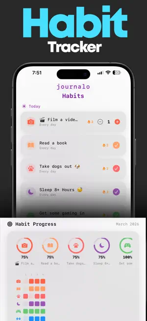 Journalo - Journal & Habits screenshot 3
