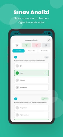 Ehliyet Sinav Soruları 2026 screenshot