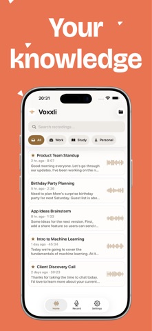 Voxxli: AI Meeting Note Taker Screenshot 9 of 10