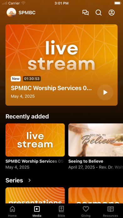 St. Paul Baptist Church Screenshot