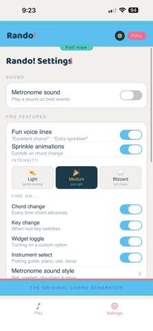 Rando! Chord Generator screenshot