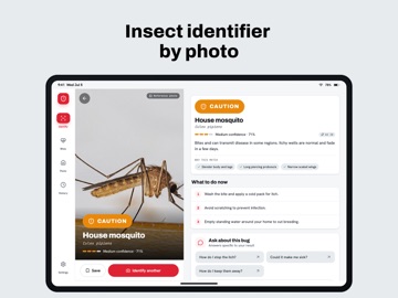 Bug Identifier: BugAlert iPad screenshot