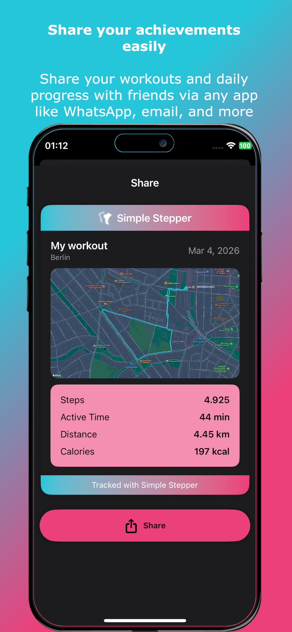 Simple Stepper: Step Counter screenshot 8