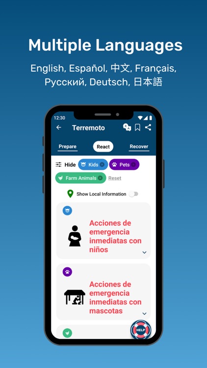 HazAdapt: Disaster Info & Help screenshot-4