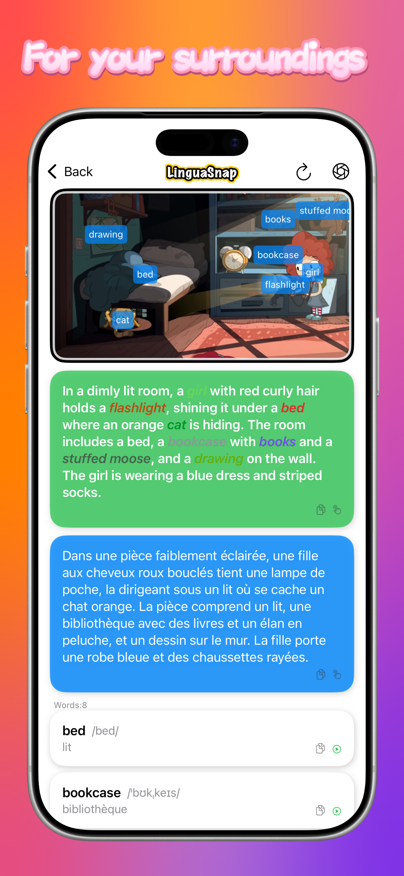 LinguaSnap: Language Classroom