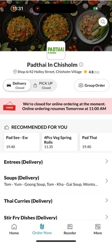 Padthai In Chisholm screenshot