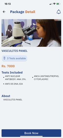 National Path Lab screenshot