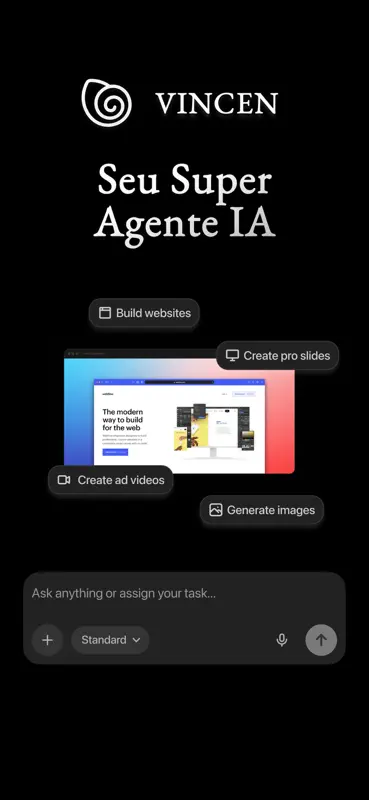 Vincen - Seu Super Agente IA screenshot 1 of 9