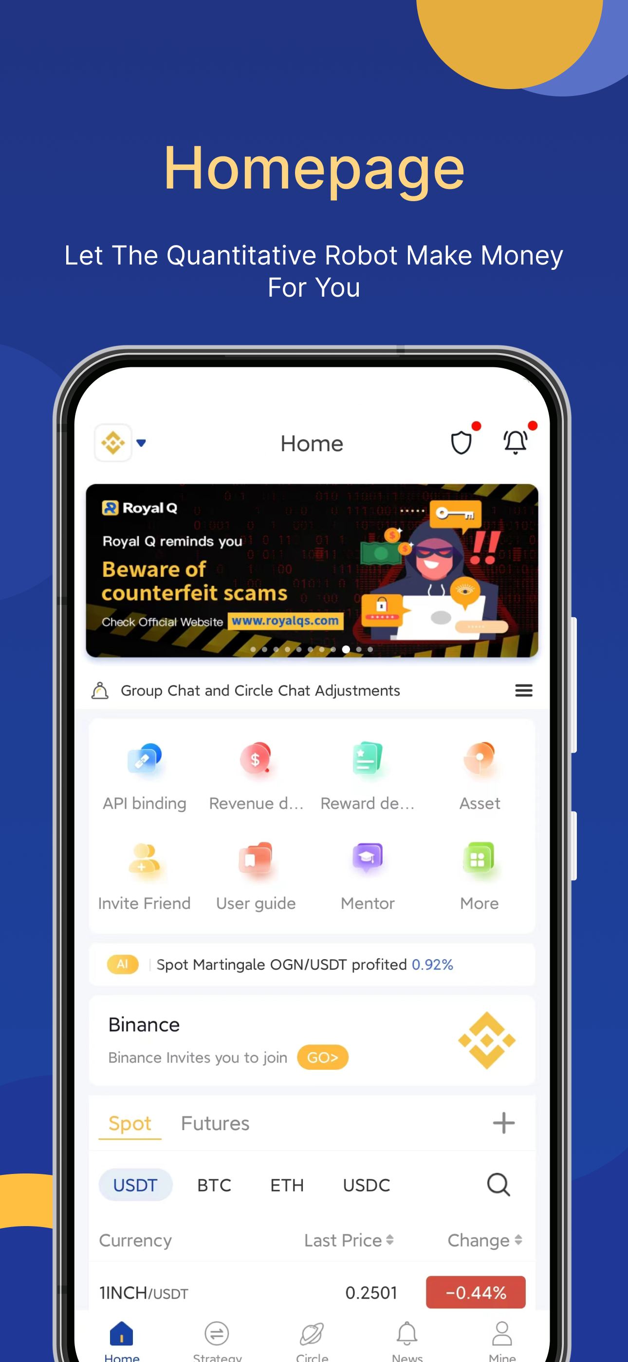 Royal Q - Crypto Trading Bot