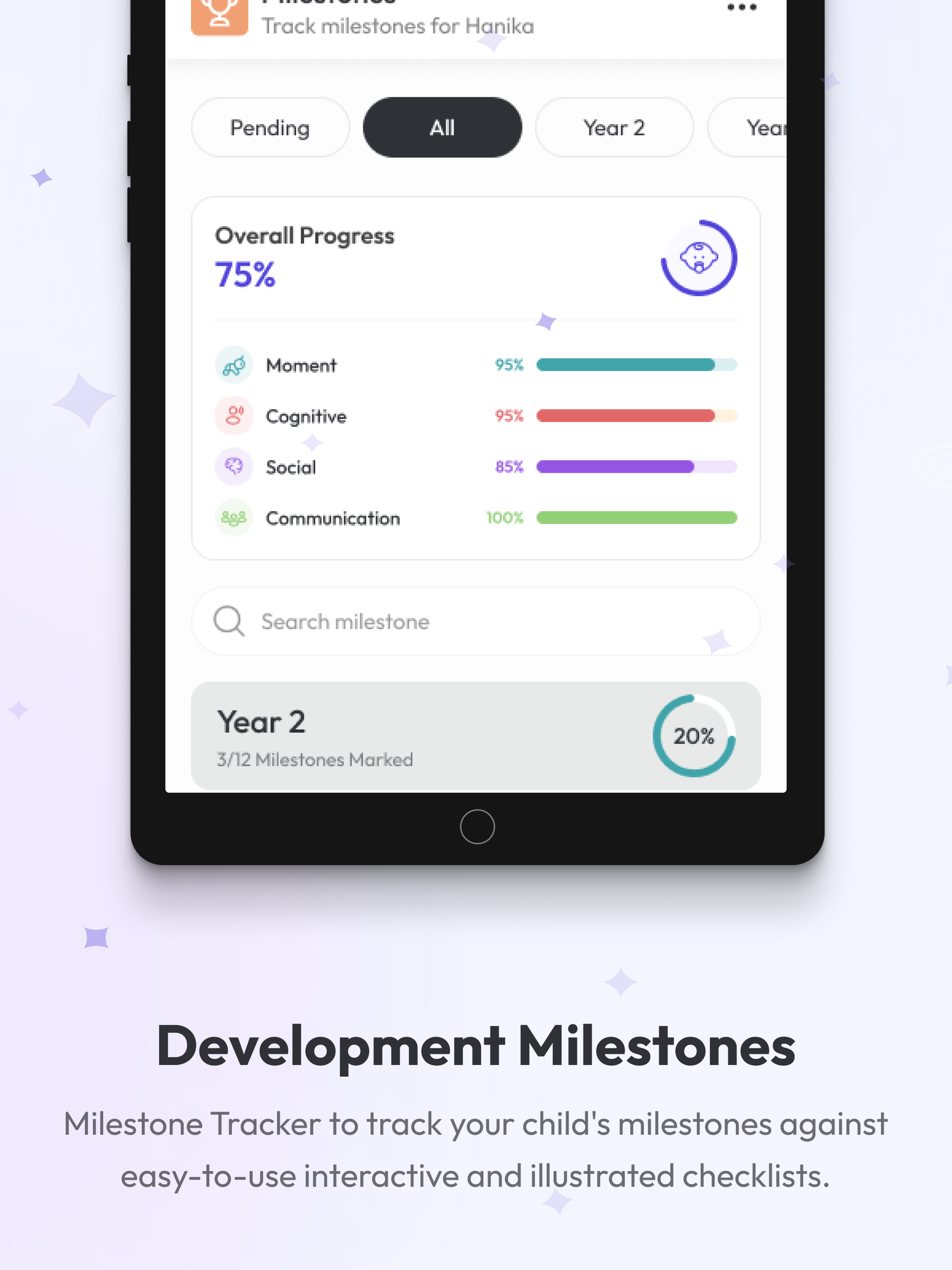 TheParentZ Baby Growth Tracker