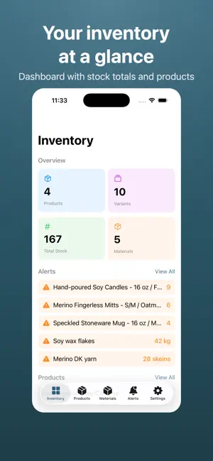 Inventory For Makers screenshot 1