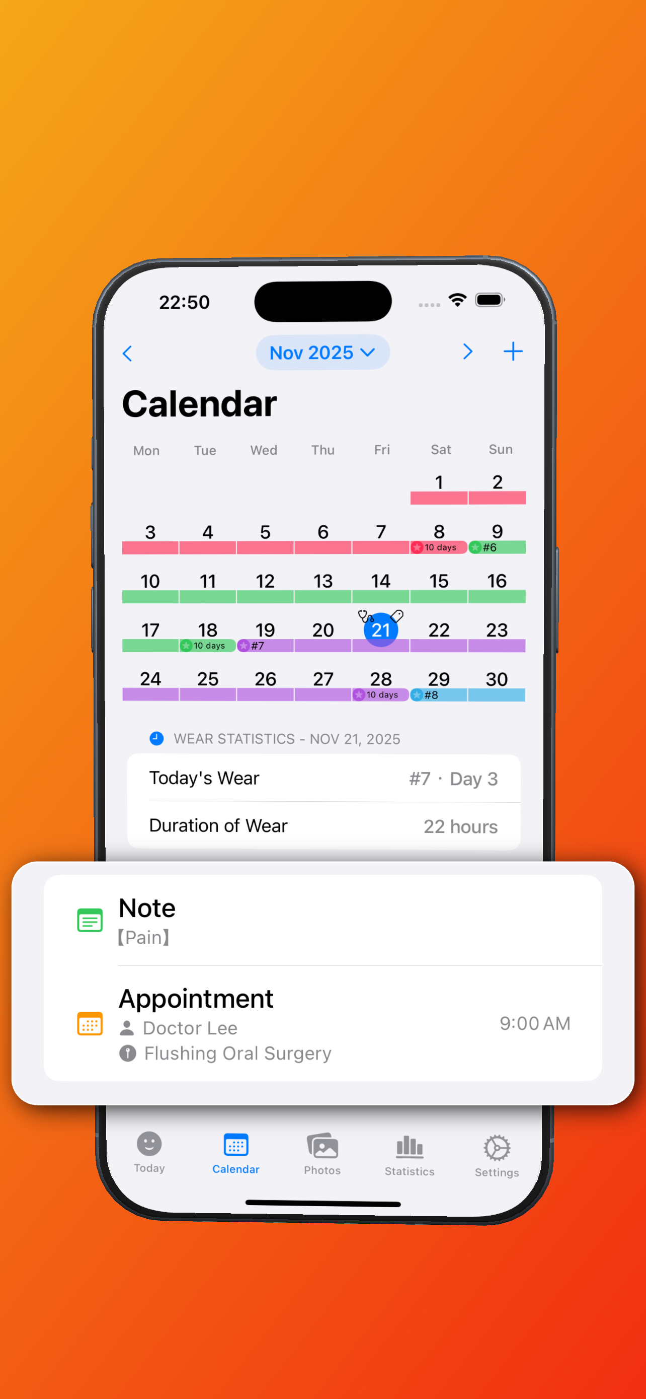SmileDiary - Aligner Tracker screenshot 2