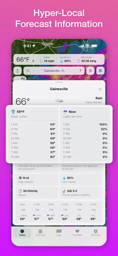 Vortix Pro: Weather Radar Maps screenshot 4