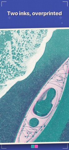 Pressed: Risograph & Halftone iPhone screenshot
