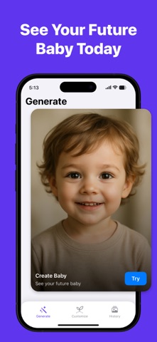 Baby Prediction App iPhone screenshot